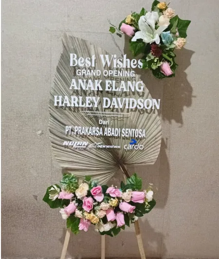 Papan Akrilik Ucapan Grand Opening Kabupaten Madiun